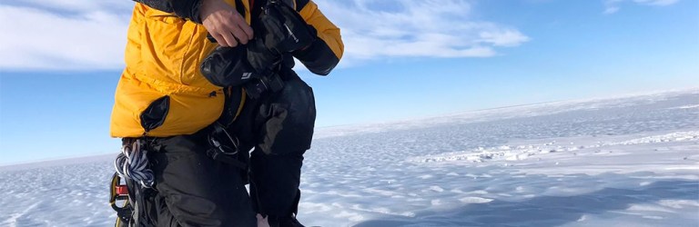 meteorite in Antarctica