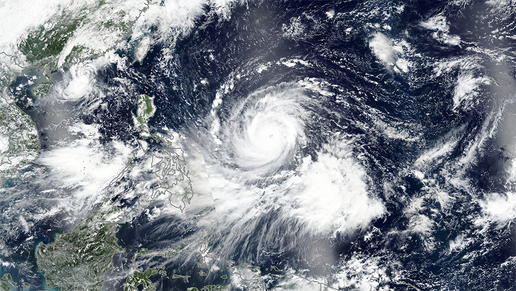 Super-typhoon Mangkhut