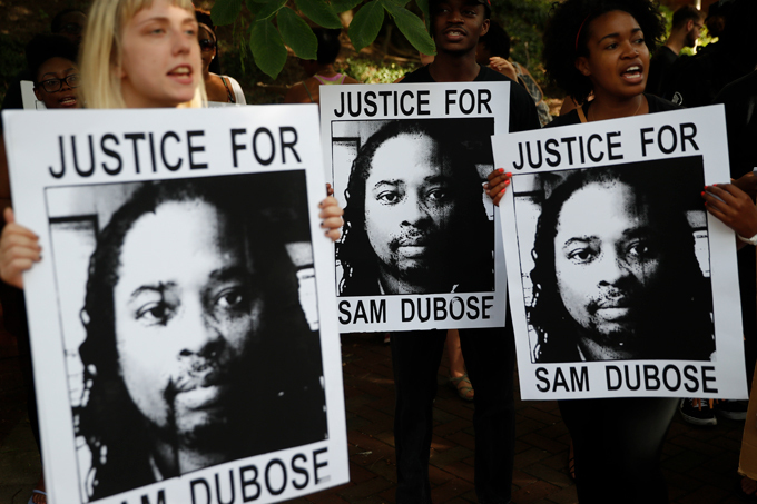 DuBose protest