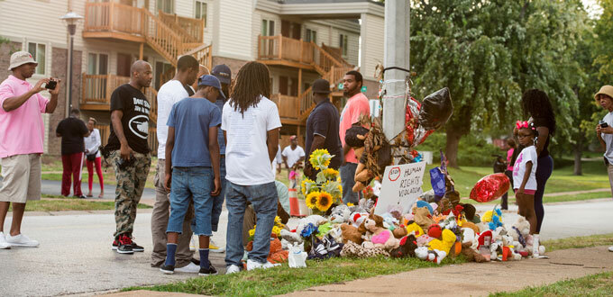 Michael Brown memorial