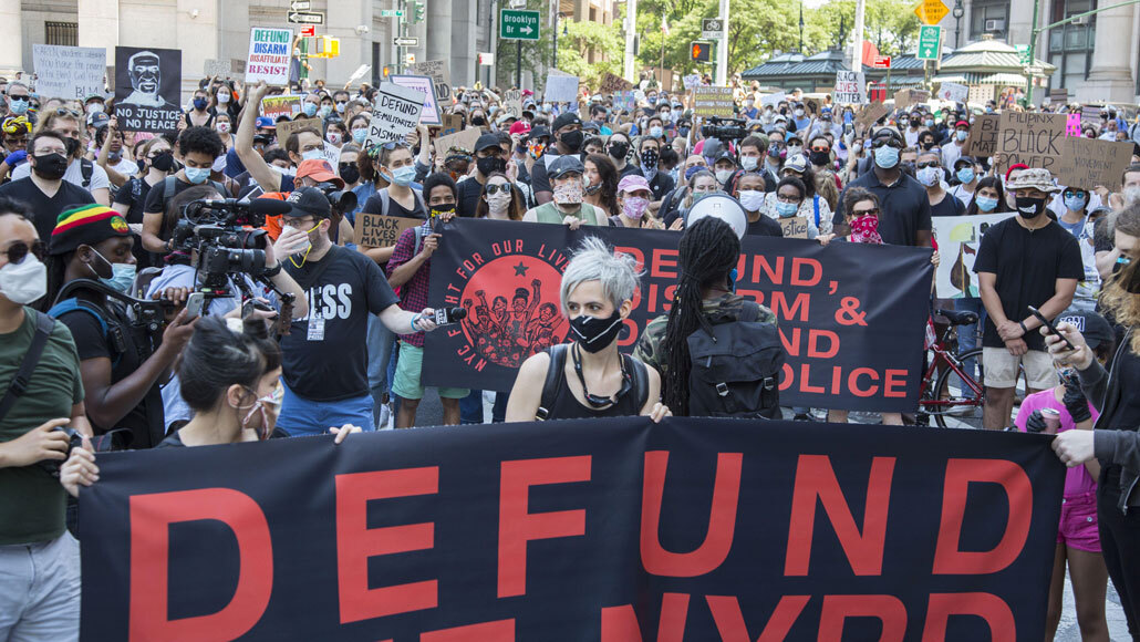 George Floyd protest in NYC