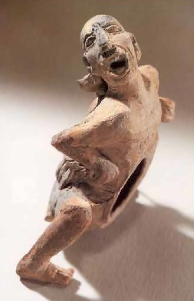 Torture victim sculpture from Mexico