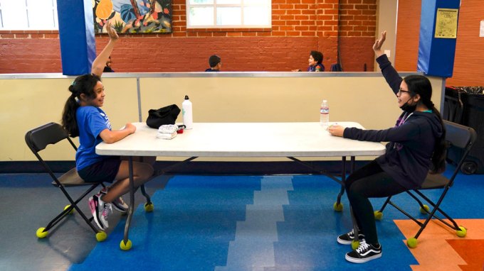 Boys and Girls club teaching during COVID-19