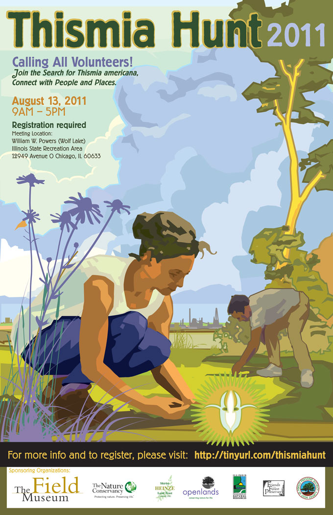 a poster for a Thismia hunt