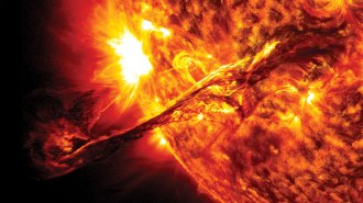 Coronal mass ejection from July 2012