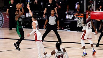 players in an NBA game in 2020