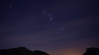 image of the big dipper constellation in the sky
