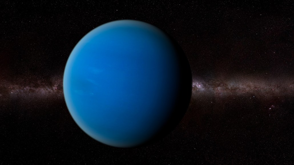 Neptune in space