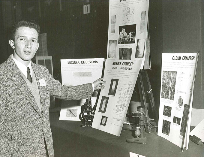 Roald Hoffmann in the 1955 Science Talent Search