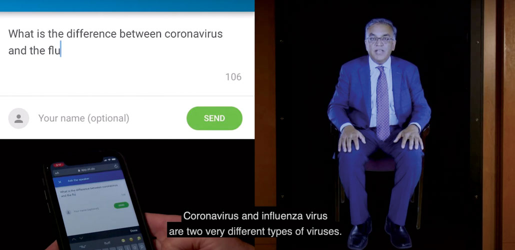 a screen capture of a virtual exhibit by the Museum of Science in Boston