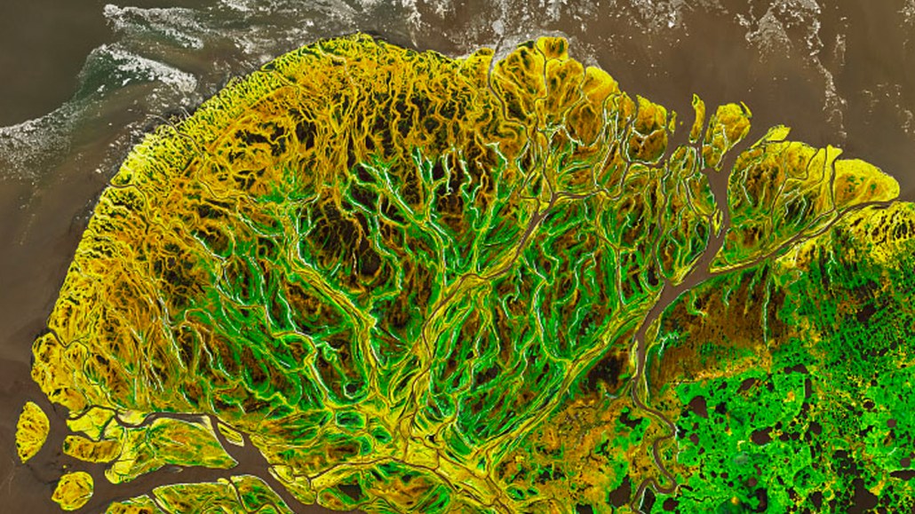 visualization of Alaska’s Yukon Delta