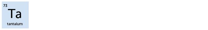 73, Ta, Tantalum