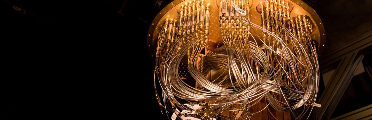 Part of Google's Sycamore quantum computer