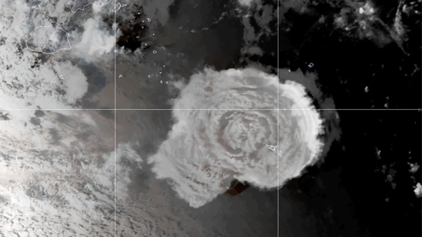 The Tonga eruption may have spawned a tsunami 90 meters tall
