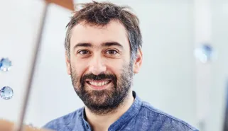 photo of Josep Cornella wearing a blue shirt