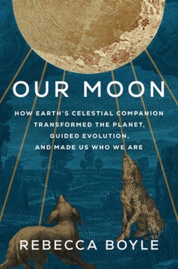 An image showing the cover of the book "Our Moon"