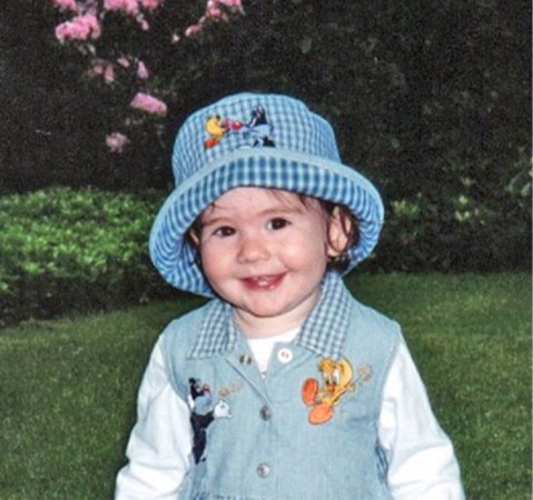 A photo of a 15-month-old girl