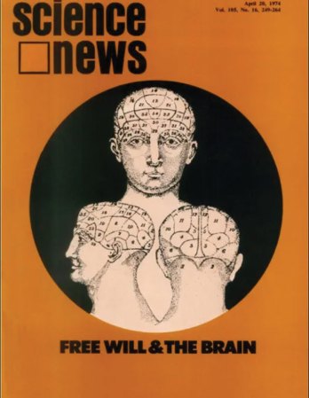 Orange 'Science News' magazine from April 20, 1974