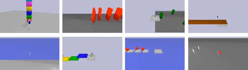 animated tasks generated by AI with help from LLM