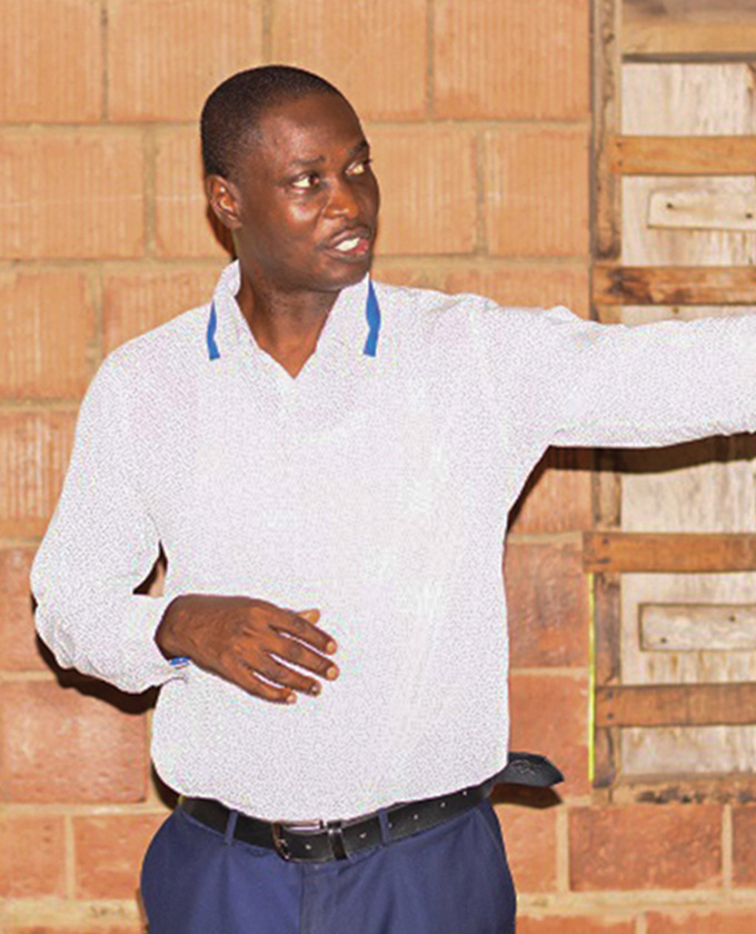 A photograph of Amos Abolaji