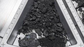 samples from asteriod Bennu