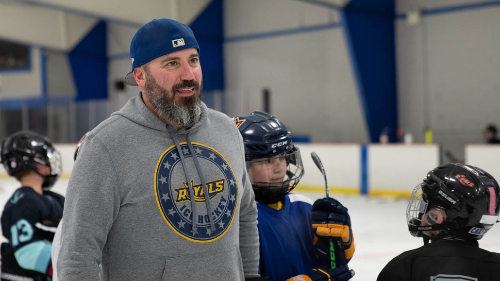 A photo of Jon Nelson hockey