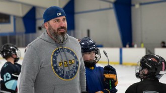 A photo of Jon Nelson hockey