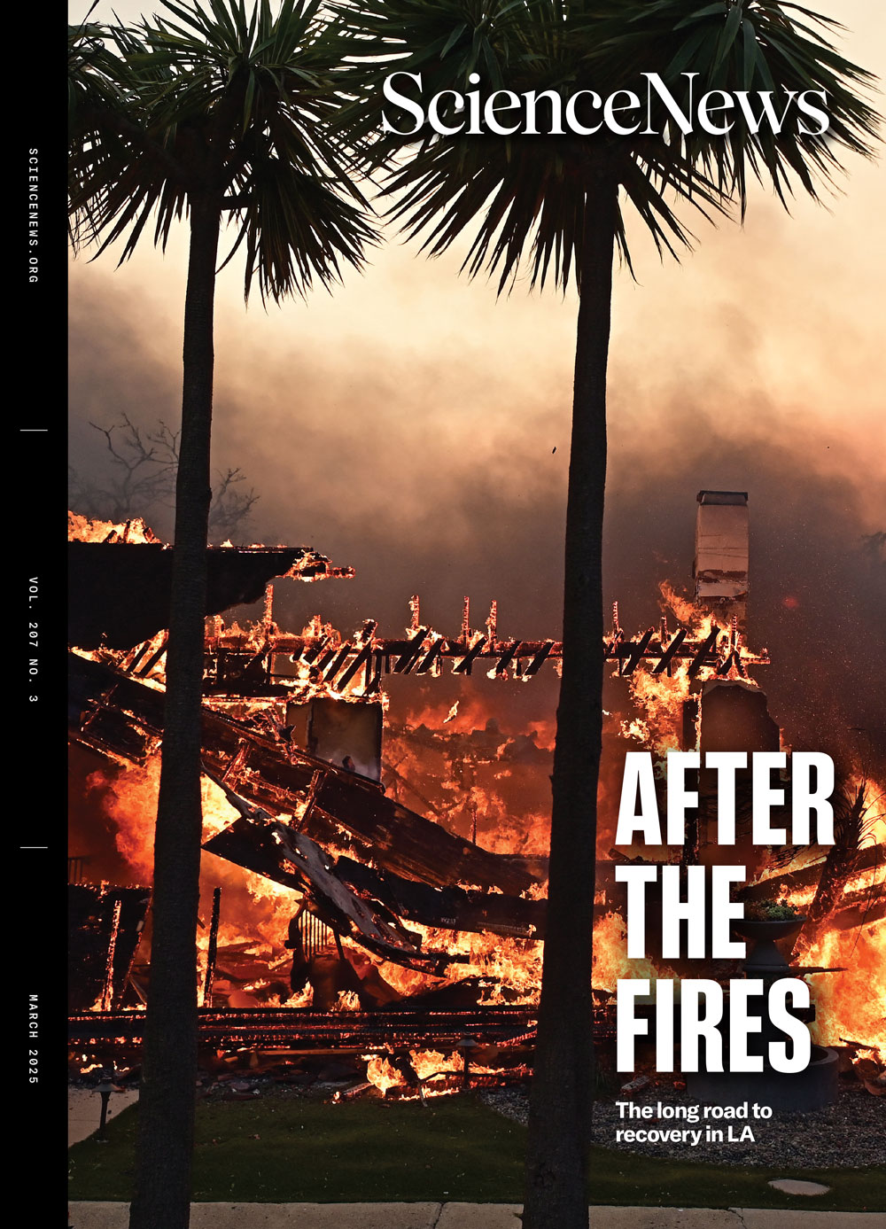 magazine cover for March issue