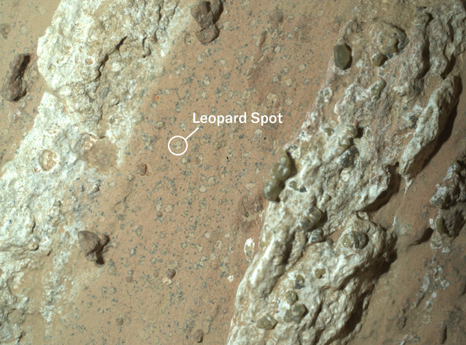 A Mars rock analysis tool proved its mettle on a chance find from