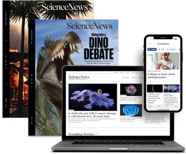 Science News Print Magazine and Digital