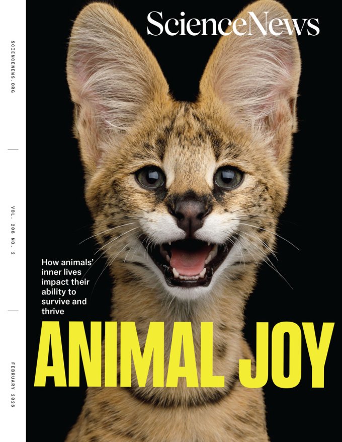 cover of February 2026 issue of Science News