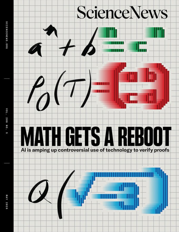 May 2026 cover of Science News