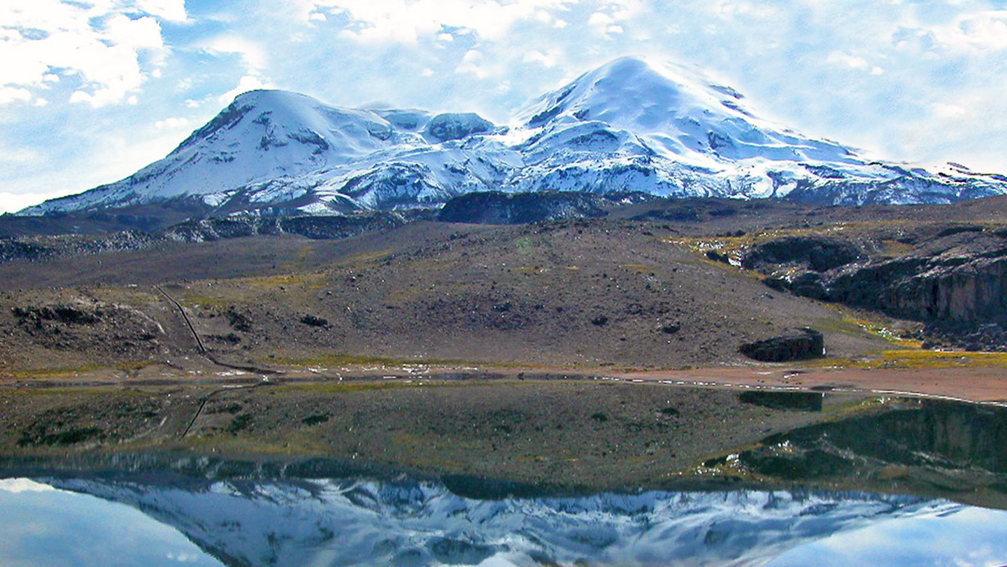 Scientists find frozen layer under Peru volcano