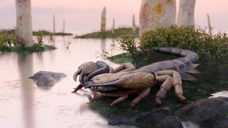 The world’s largest scorpion lived 415 million years ago