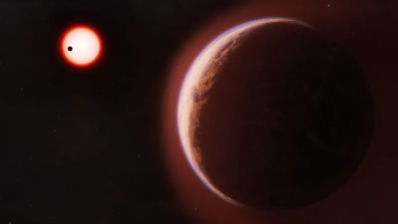 This “exotic weirdo” exoplanet has a rocky surface and an atmosphere
